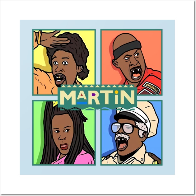 martin cartoon comedy Wall Art by masbroprint